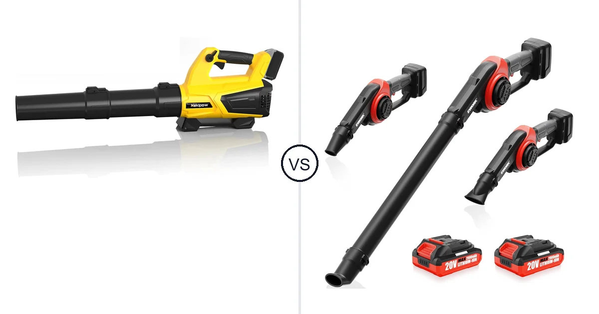 MekiPow XKBFJ-880 vs EWORK EK-DLB21A-2MR: Leaf Blower Comparison