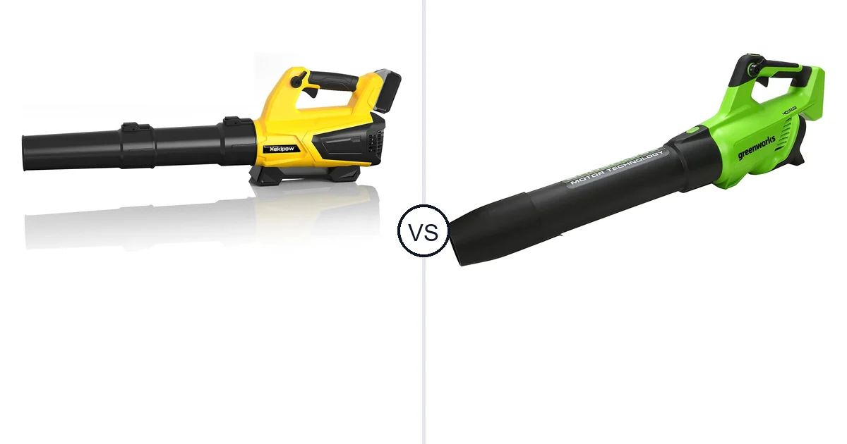 MekiPow XKBFJ-880 vs Greenworks 40V: Leaf Blower Comparison