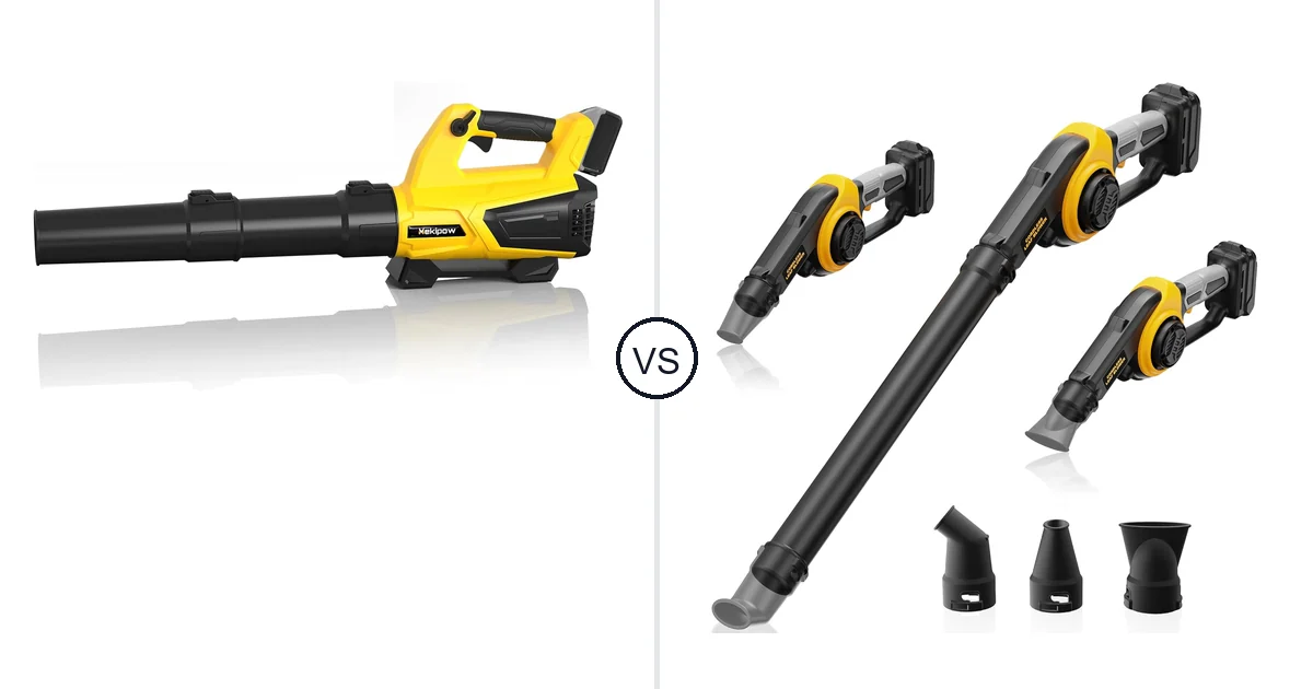 MekiPow XKBFJ-880 vs HEINPRO Cordless Leaf Blower: Best Leaf Blower