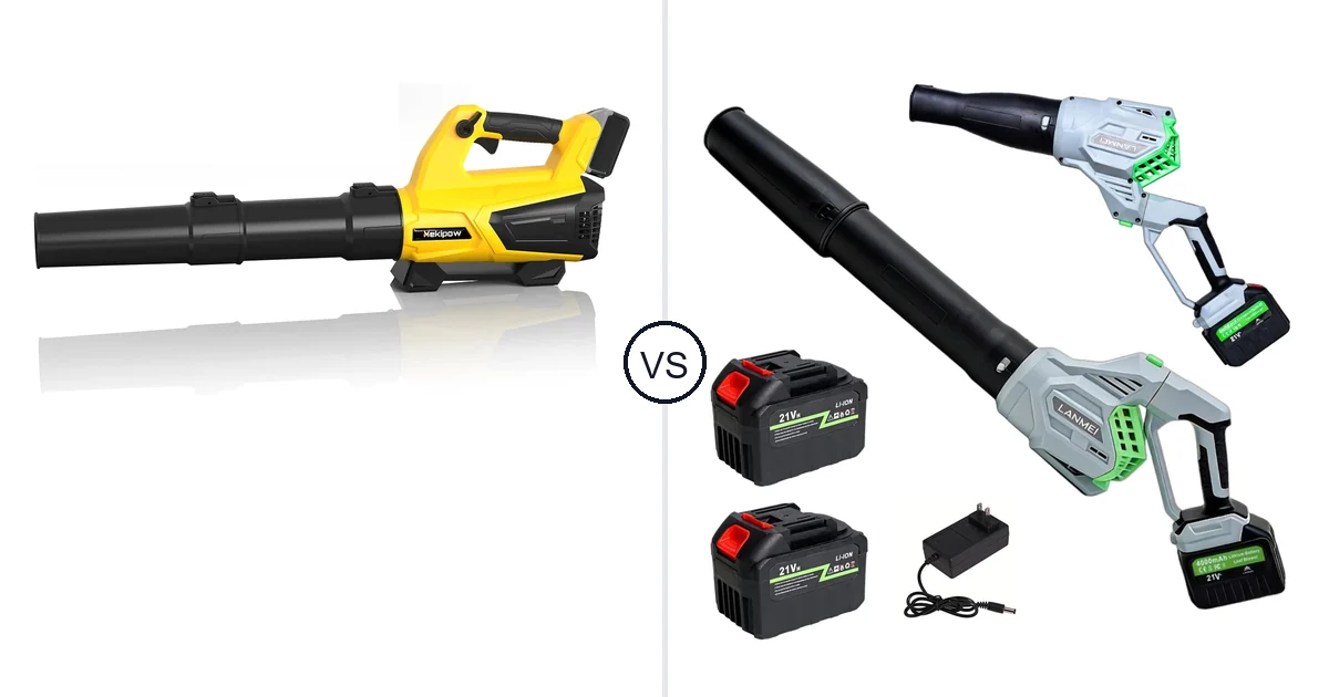 MekiPow XKBFJ-880 vs LANMEI 146MPH: Best Leaf Blower for Your Needs