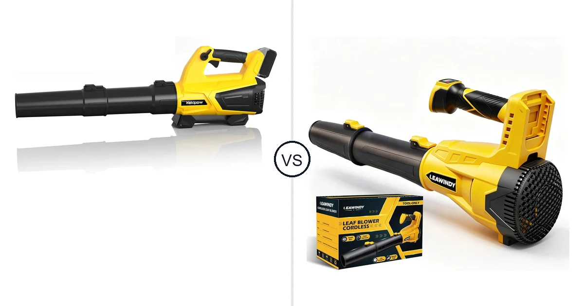 MekiPow XKBFJ-880 vs LEAWINDY LEAWINDY005: Best Leaf Blower for Your