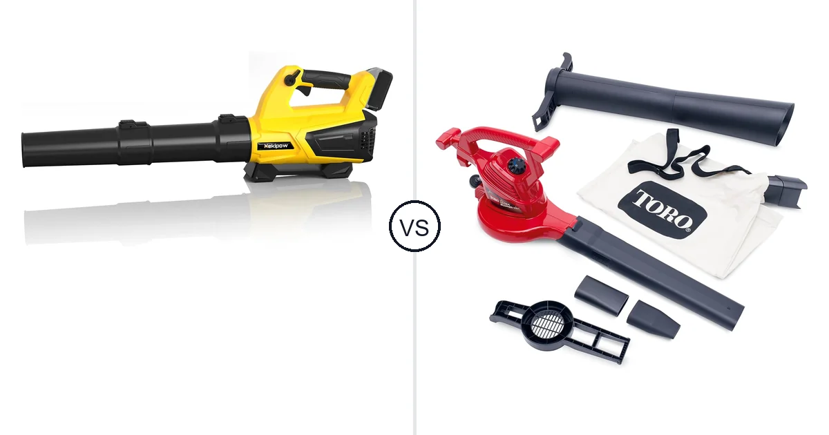 MekiPow XKBFJ-880 vs Toro 51619: Best Leaf Blower Vac for Your Needs