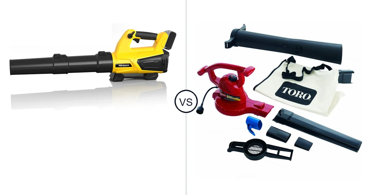 MekiPow XKBFJ-880 vs Toro Handheld: Vacuum Comparison (Key