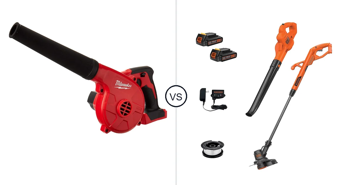 Comparison of Milwaukee 0884-20 and BLACK+DECKER LCC222