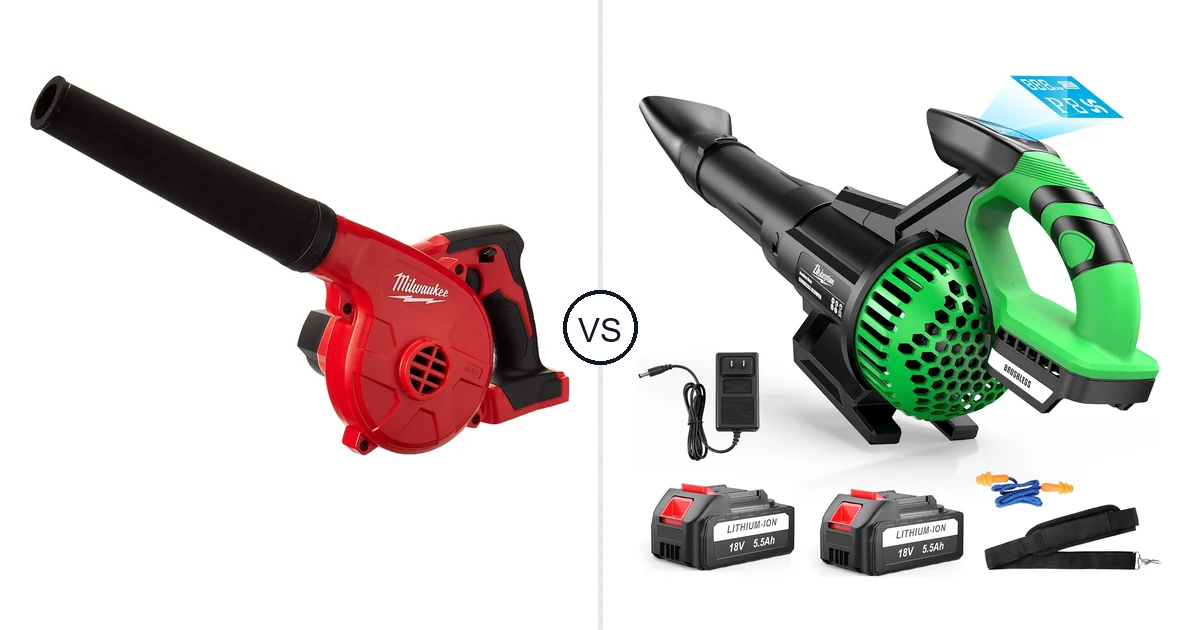 Comparison of Milwaukee 0884-20 and DEJUNPIOOL CFM/180