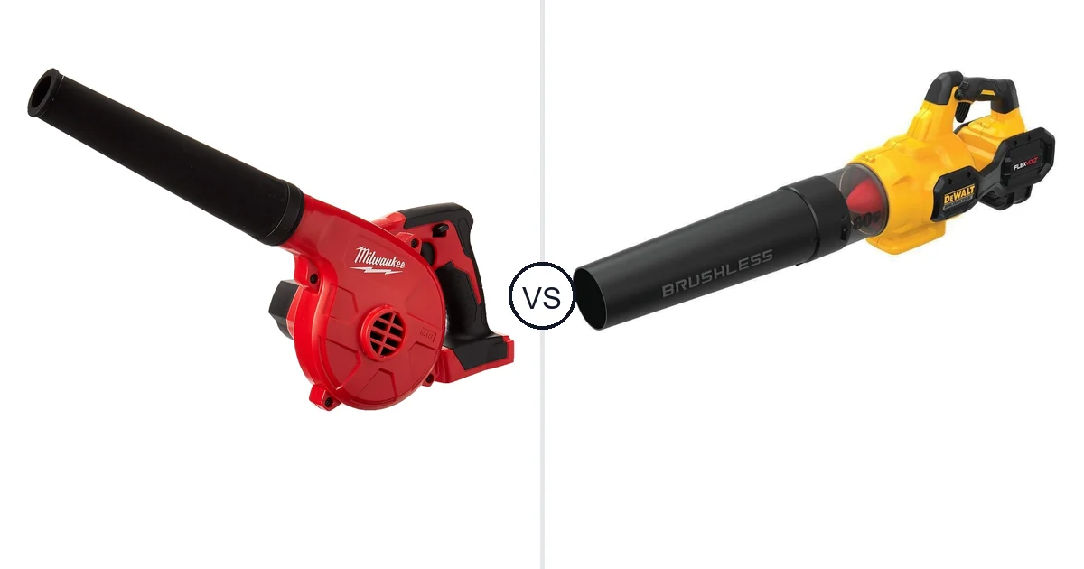 Comparison of Milwaukee 0884-20 and DEWALT Handheld