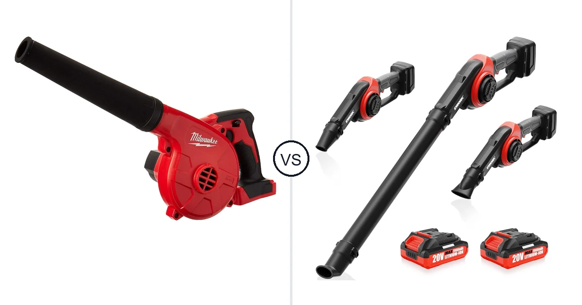 Comparison of Milwaukee 0884-20 and EWORK EK-DLB21A-2MR