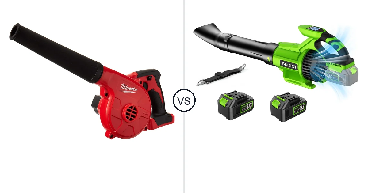 Comparison of Milwaukee 0884-20 and GNQRQ CLB-001