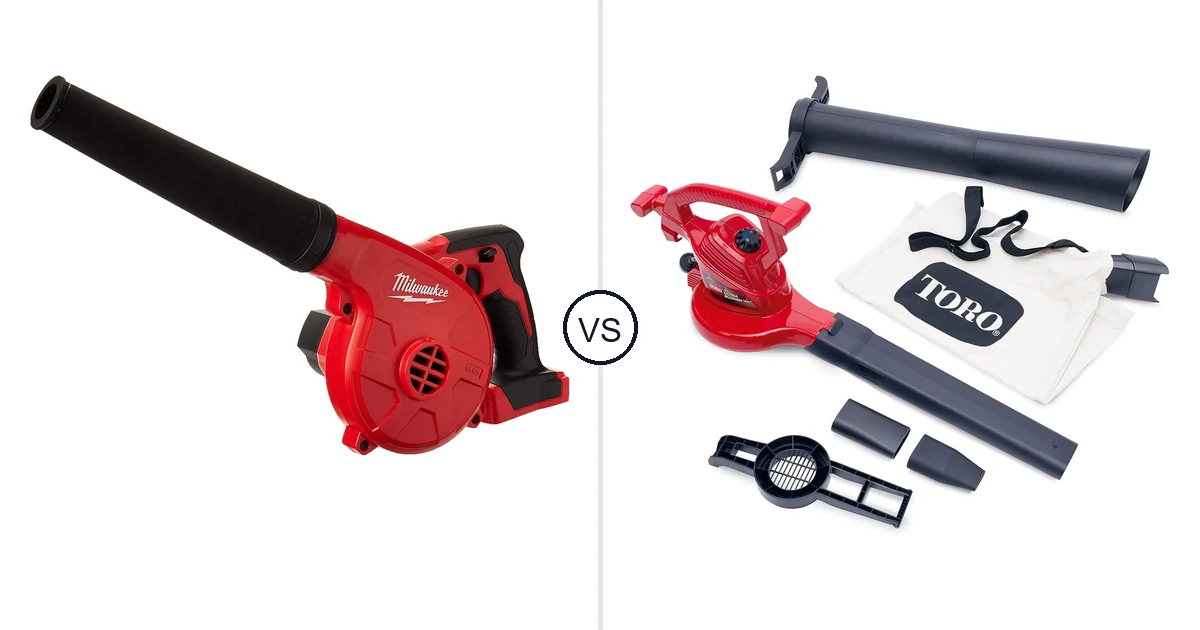 Comparison of Milwaukee 0884-20 and Toro 51619