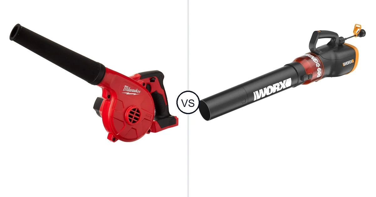 Comparison of Milwaukee 0884-20 and WORX WG520