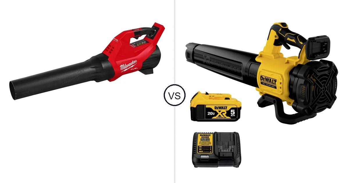 Comparison of Milwaukee 3017-20 and DEWALT DCBL722P1