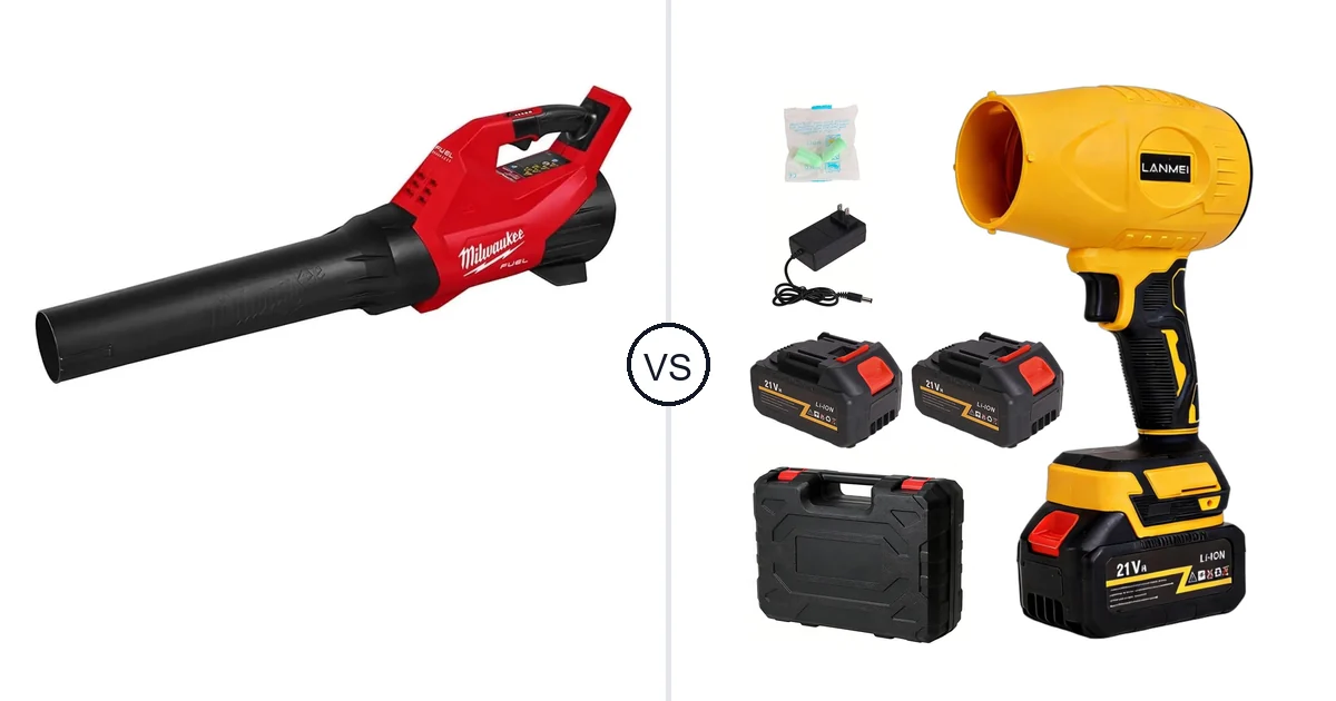 Comparison of Milwaukee 3017-20 and LANMEI 21V