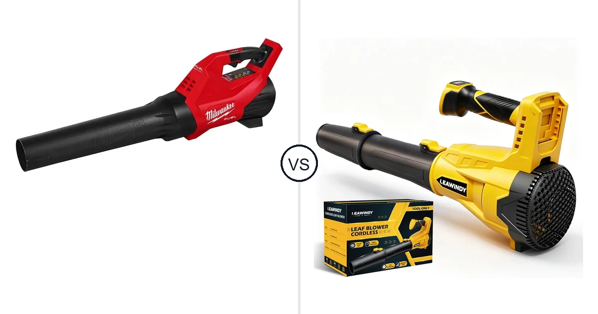 Comparison of Milwaukee 3017-20 and LEAWINDY LEAWINDY005