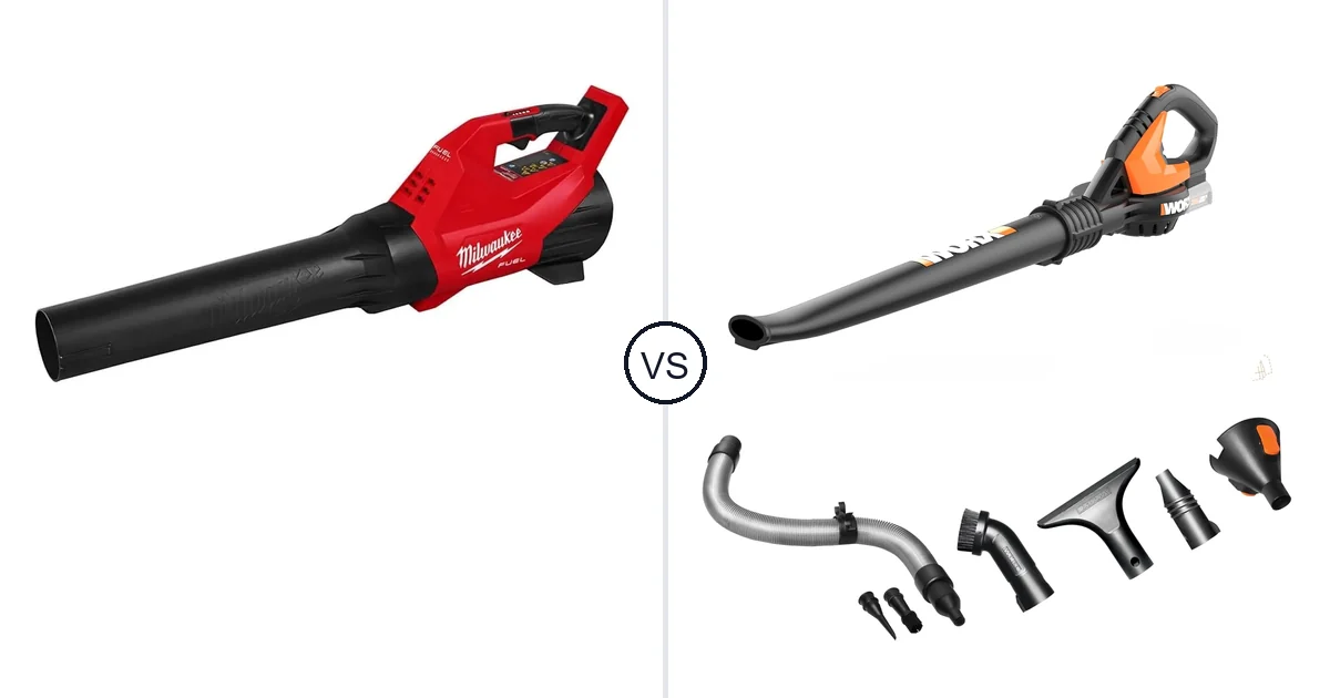 Comparison of Milwaukee 3017-20 and WORX WG545