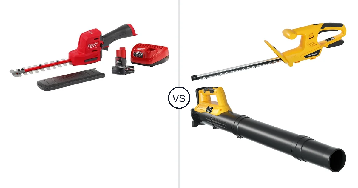 Milwaukee 8 Hedge Trimmer vs Houselife Cordless Hedge: Best Hedge