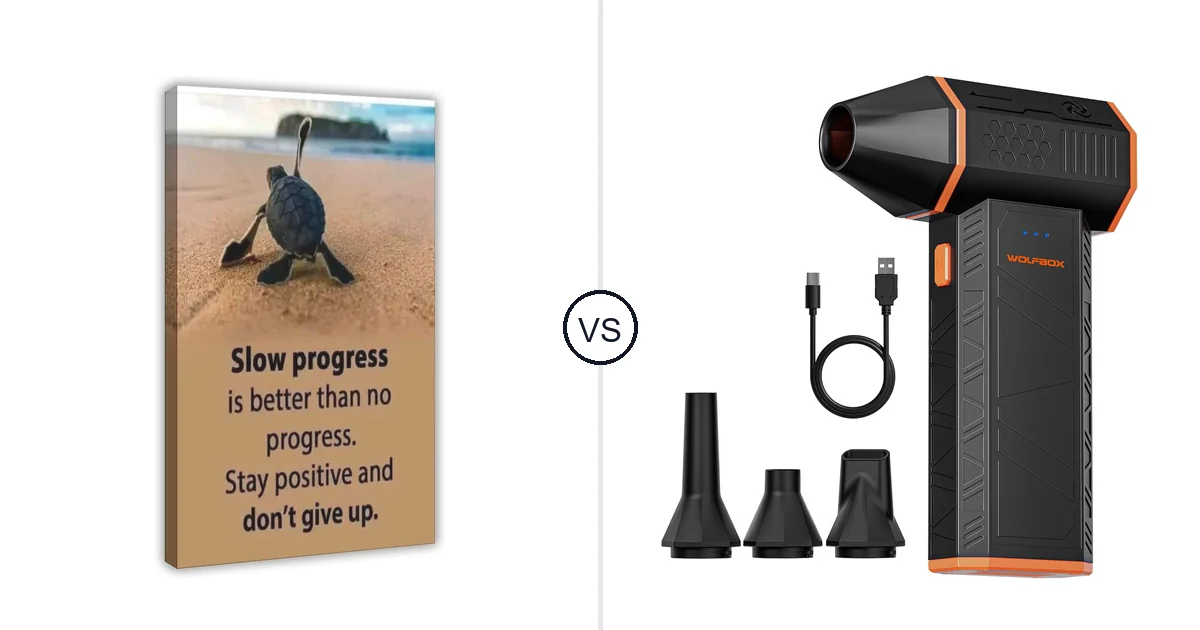 Motivational ‘Slow Progress vs WOLFBOX MegaFlow 50: Key Differences