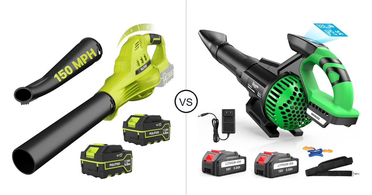 Comparison of PULITUO Updated 4.0 Batteries, Green and DEJUNPIOOL CFM/180