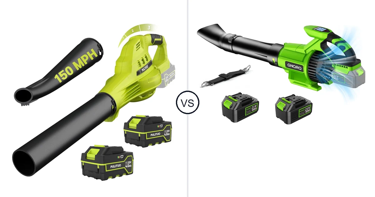 Comparison of PULITUO Updated 4.0 Batteries, Green and GNQRQ CLB-001