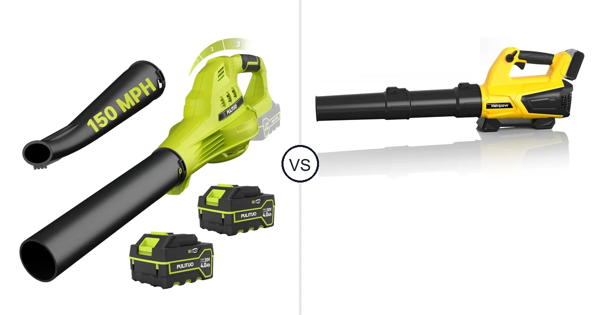 Comparison of PULITUO Updated 4.0 Batteries, Green and MekiPow XKBFJ-880