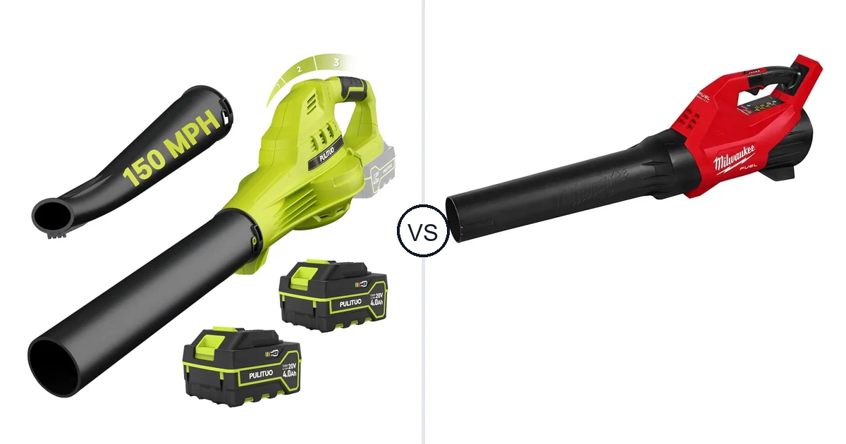 Comparison of PULITUO Updated 4.0 Batteries, Green and Milwaukee 3017-20