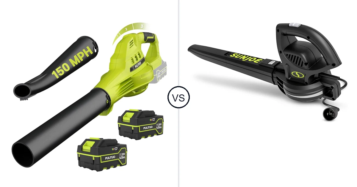 Comparison of PULITUO Updated 4.0 Batteries, Green and Sun Joe SBJ597E