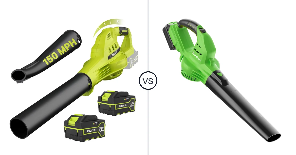Comparison of PULITUO Updated 4.0 Batteries, Green and sunchers lbto
