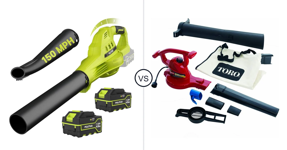 Comparison of PULITUO Updated 4.0 Batteries, Green and Toro Handheld