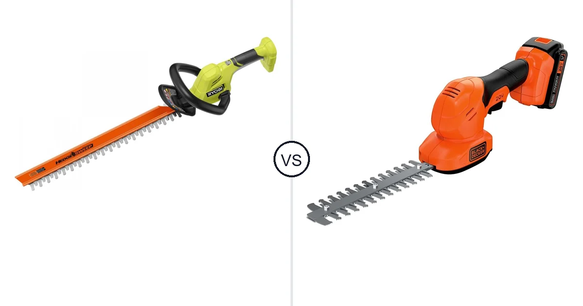 RYOBI 18V vs BLACK+DECKER BCSS820C1: What Matters Most
