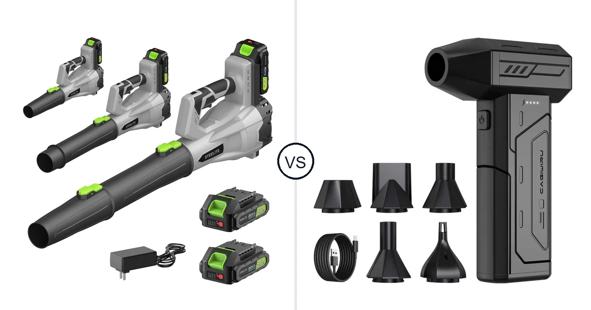 Comparison of Steelite 21V and CAGIWIRU W20F