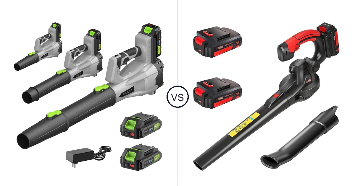 Comparison of Steelite 21V and MZK ET1613-2Batteries