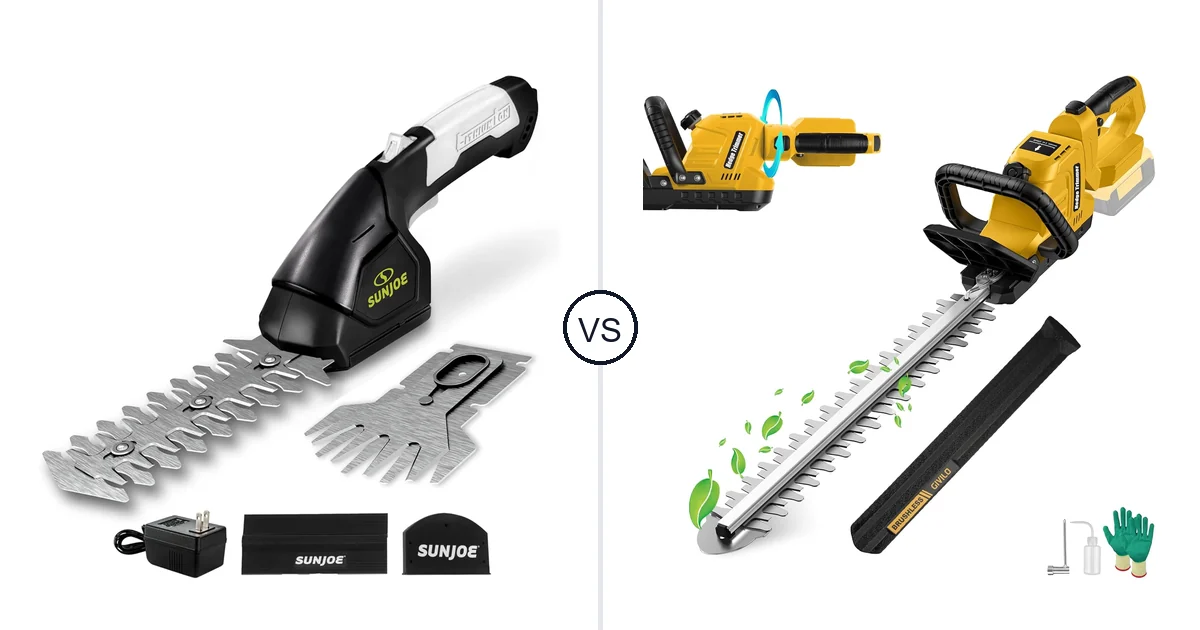 Sun Joe HJ604C vs Givilo Electric Hedge: Key Differences