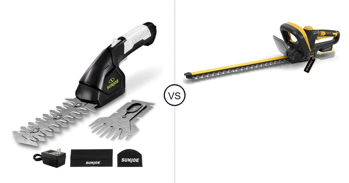 Comparison of Sun Joe HJ604C and IEBUDA 22-Inch