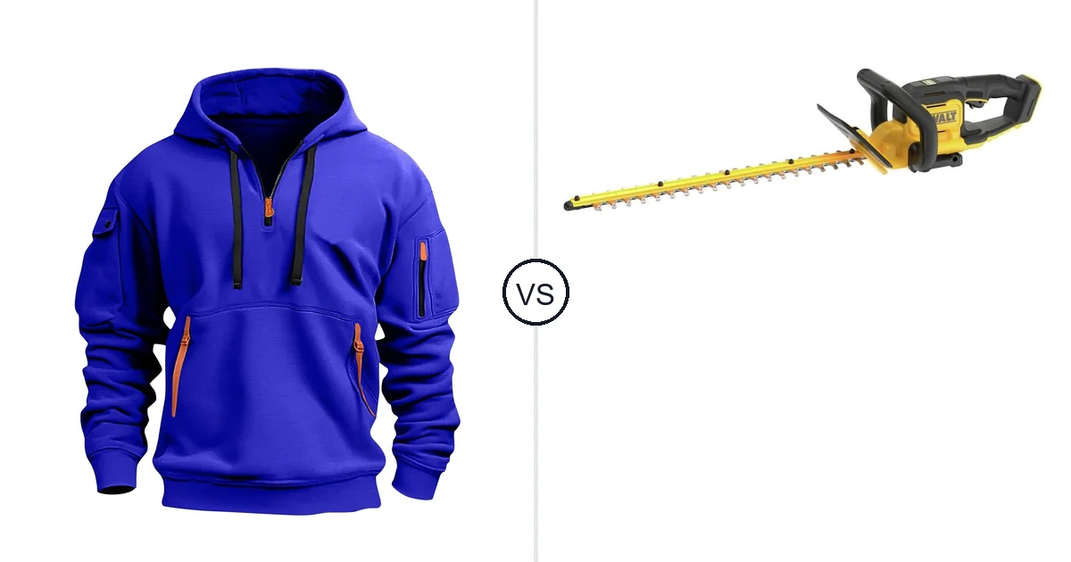 Comparison of Tactical Hoodies for Men Big and Tall and DEWALT DCHT821B