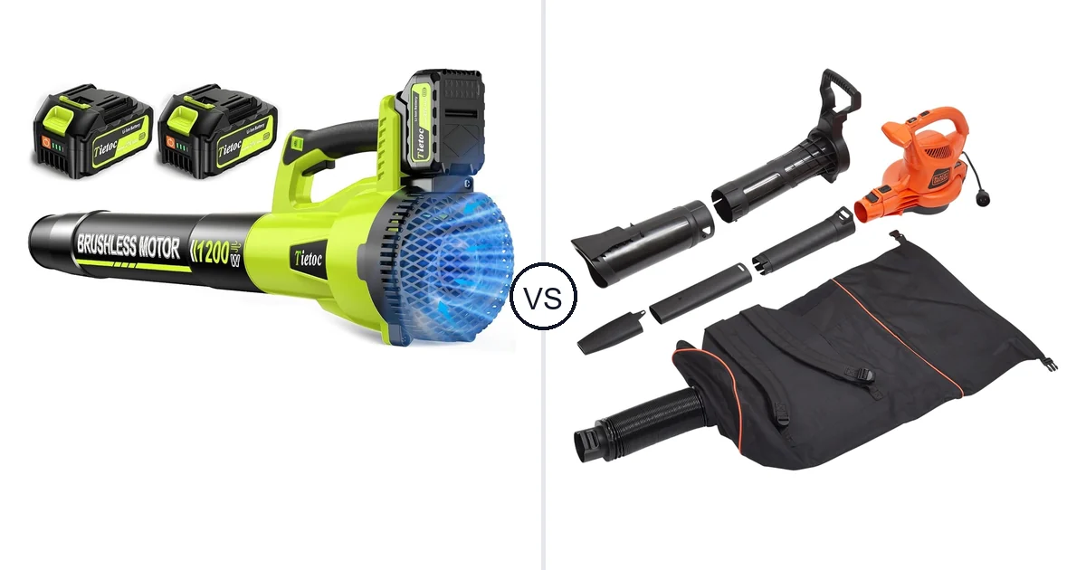 Comparison of tietoc 1200W and BLACK+DECKER BEBL7000