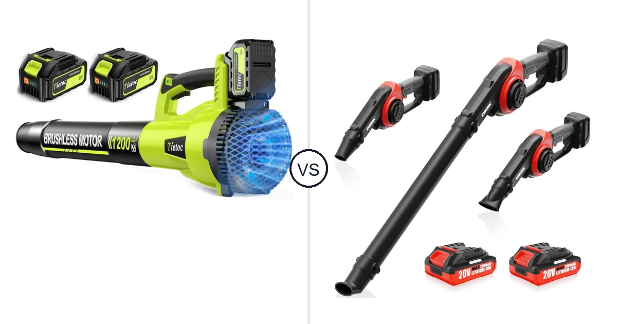 Comparison of tietoc 1200W and EWORK EK-DLB21A-2MR