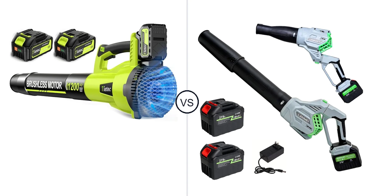 Comparison of tietoc 1200W and LANMEI 146MPH