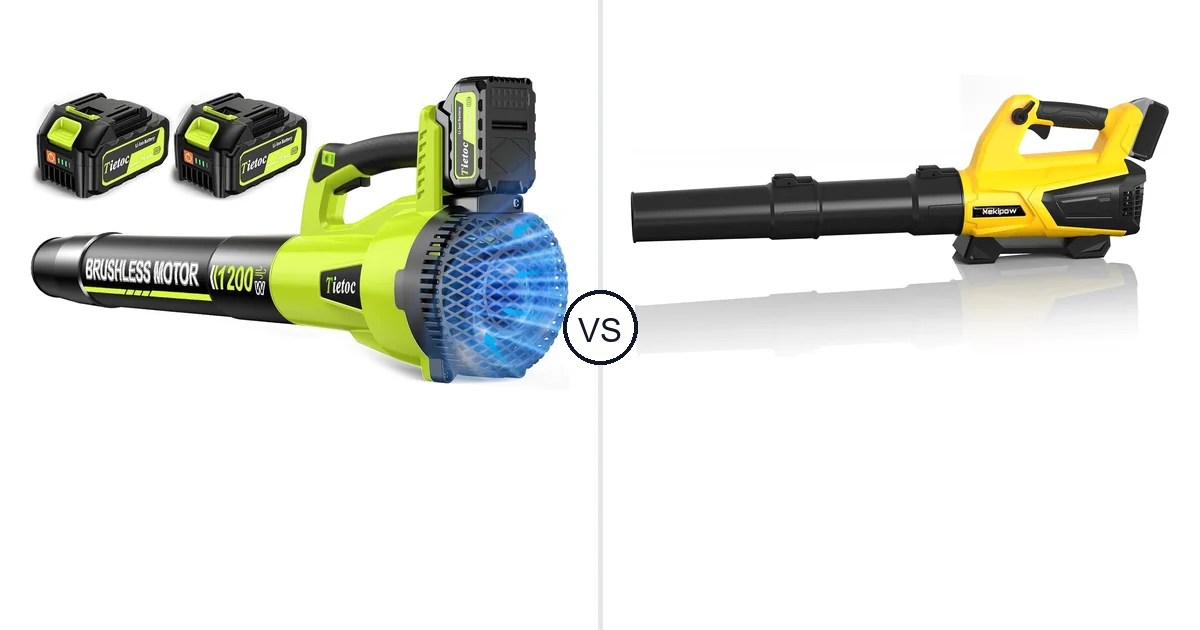Comparison of tietoc 1200W and MekiPow XKBFJ-880