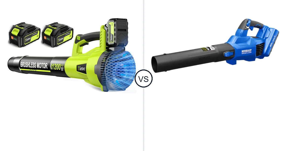 Comparison of tietoc 1200W and SPPRANDOM Handheld