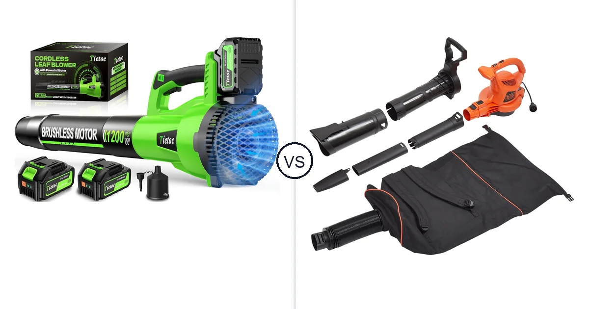 Comparison of tietoc LB-168 and BLACK+DECKER BEBL7000