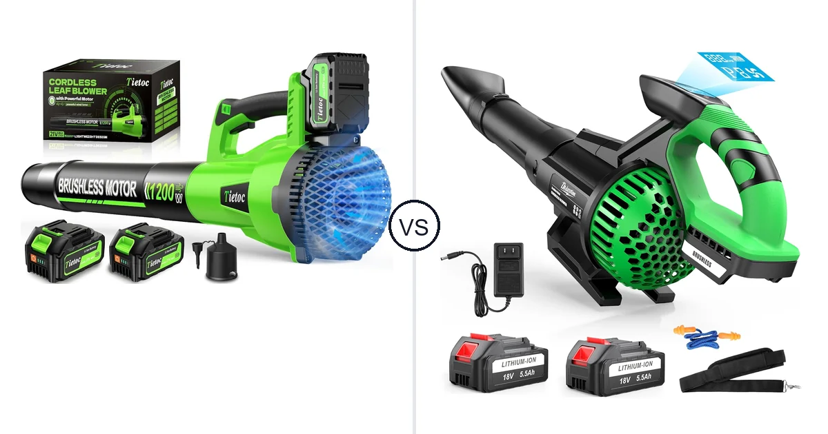 Comparison of tietoc LB-168 and DEJUNPIOOL CFM/180