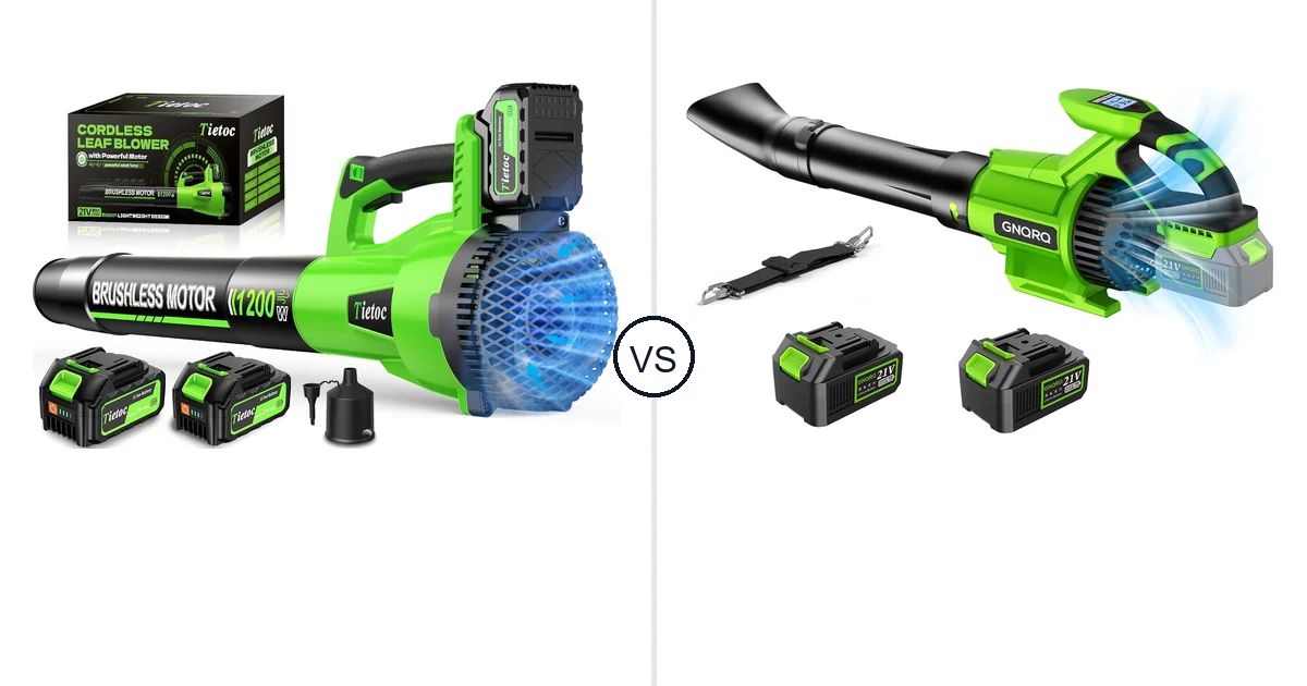 Comparison of tietoc LB-168 and GNQRQ CLB-001