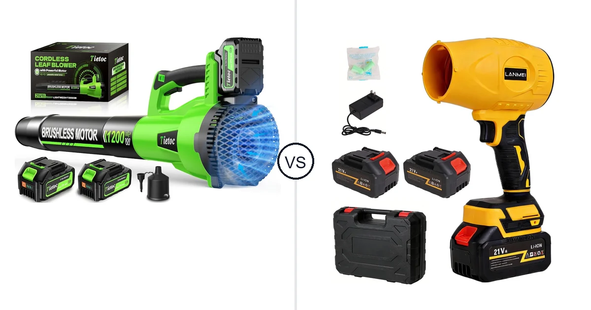 Comparison of tietoc LB-168 and LANMEI 21V