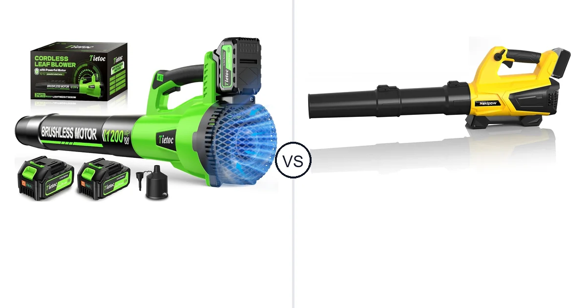 Comparison of tietoc LB-168 and MekiPow XKBFJ-880