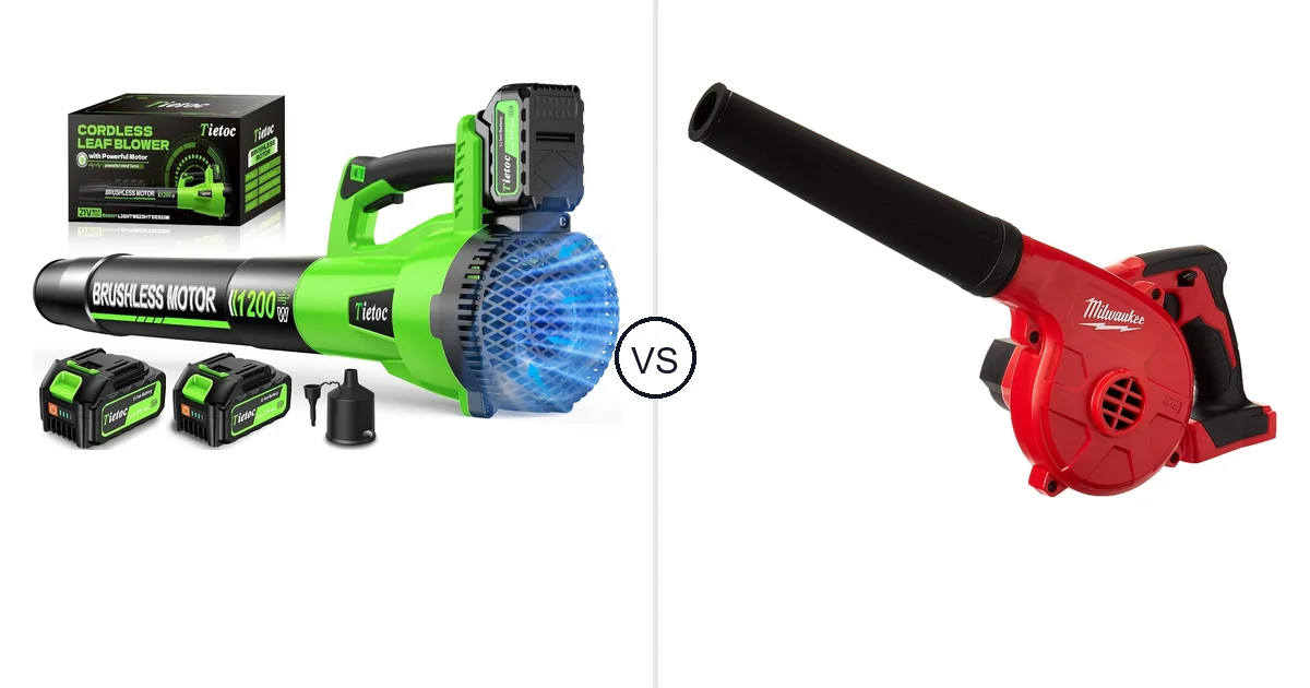 Comparison of tietoc LB-168 and Milwaukee 0884-20
