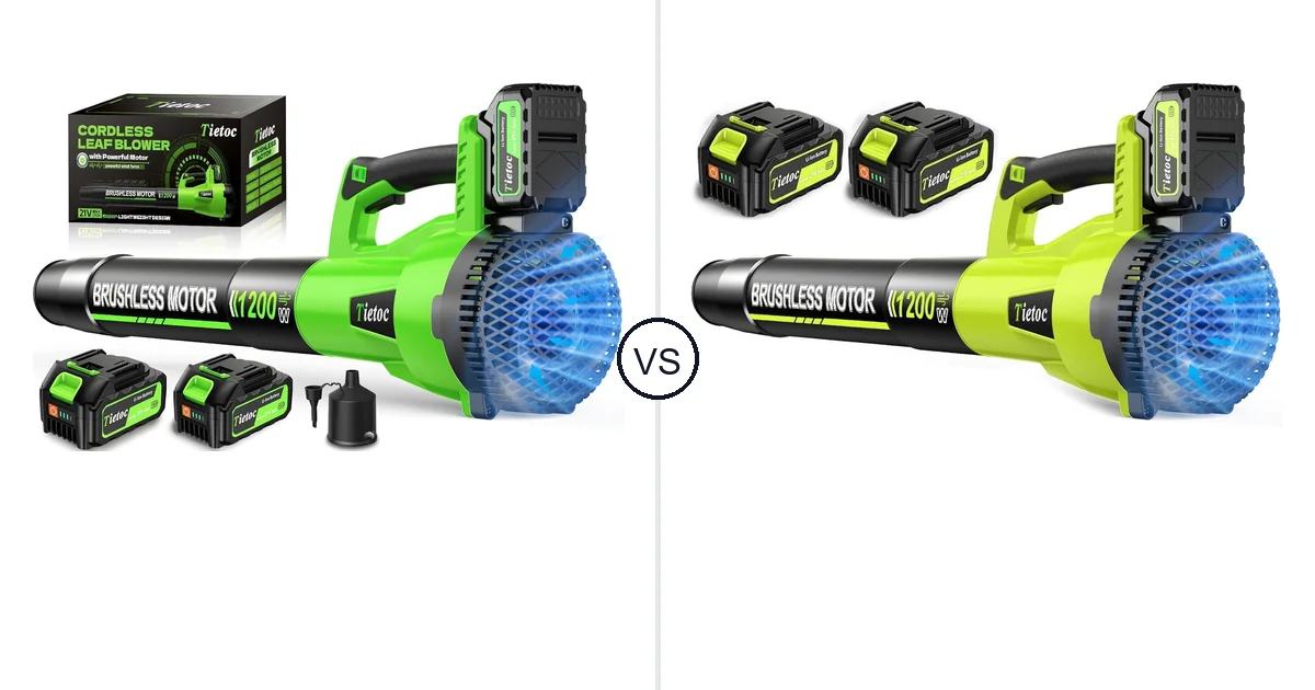 Comparison of tietoc LB-168 and tietoc 1200W