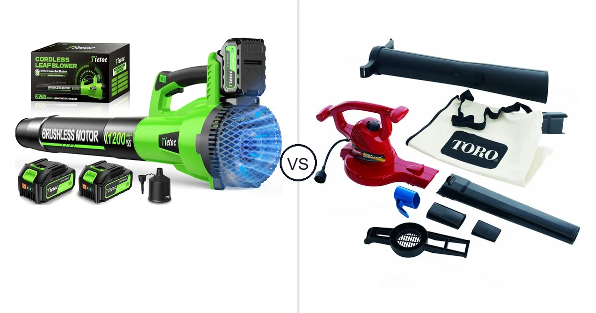 Comparison of tietoc LB-168 and Toro Handheld