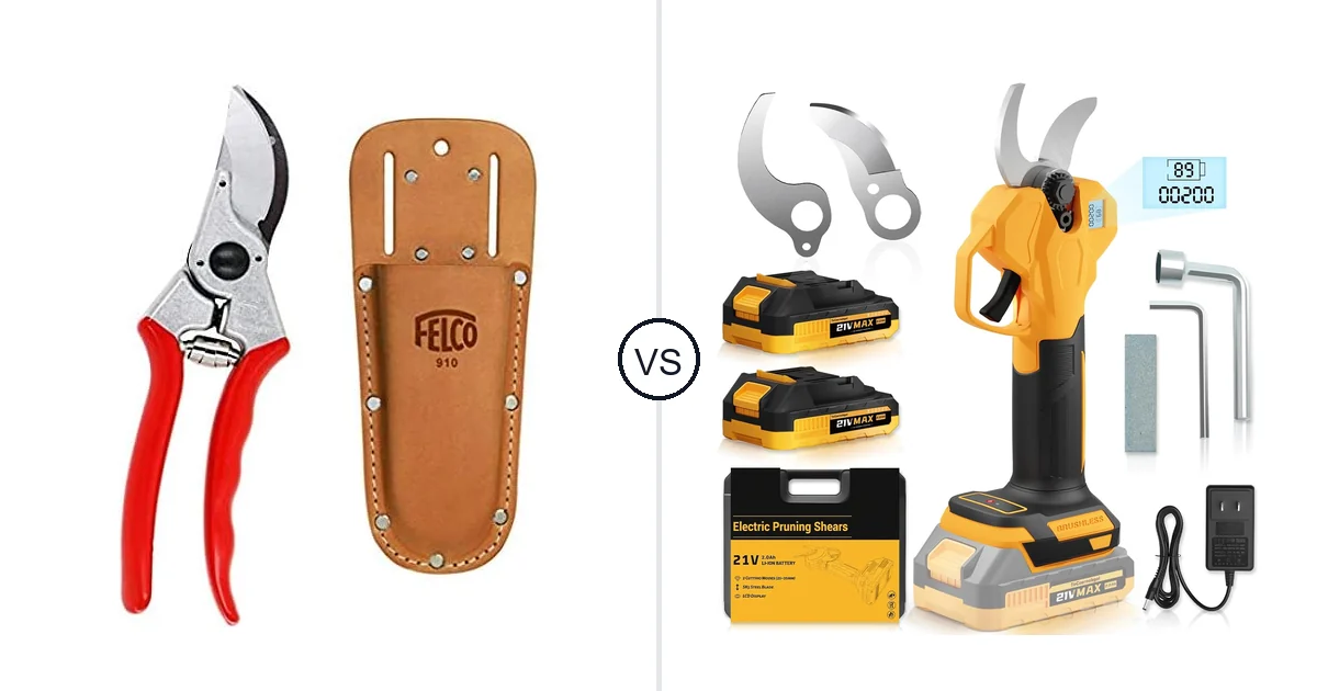 VEIOK Leather Holster vs ToCzernobgol Pruning Shears