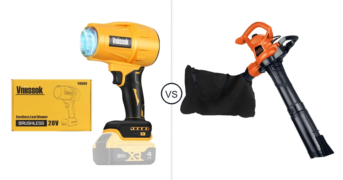 Vniissok Y0009 vs BLACK+DECKER BV3600: Best Vacuum for Your Needs