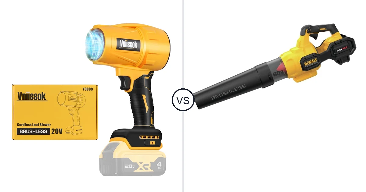 Vniissok Y0009 vs DEWALT DCBL772B: Best Fan for Your Needs