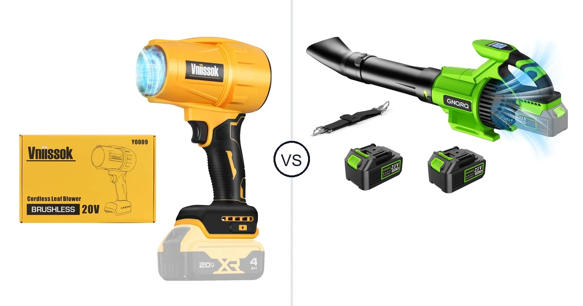 Vniissok Y0009 vs GNQRQ CLB-001: Fan Comparison (Key Differences)
